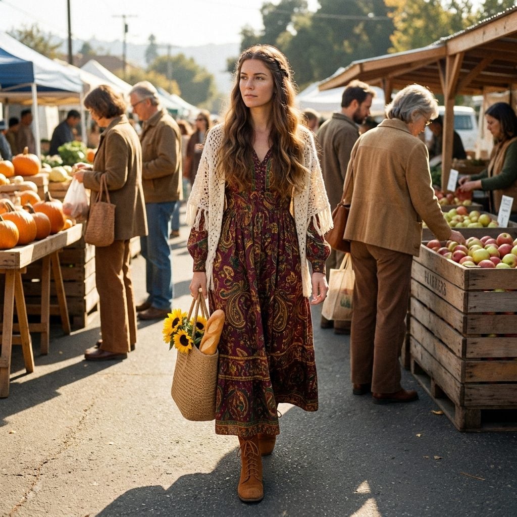 The Suede Lace-Up Granny Boot That Ushered In the Whole Bohemian Turn