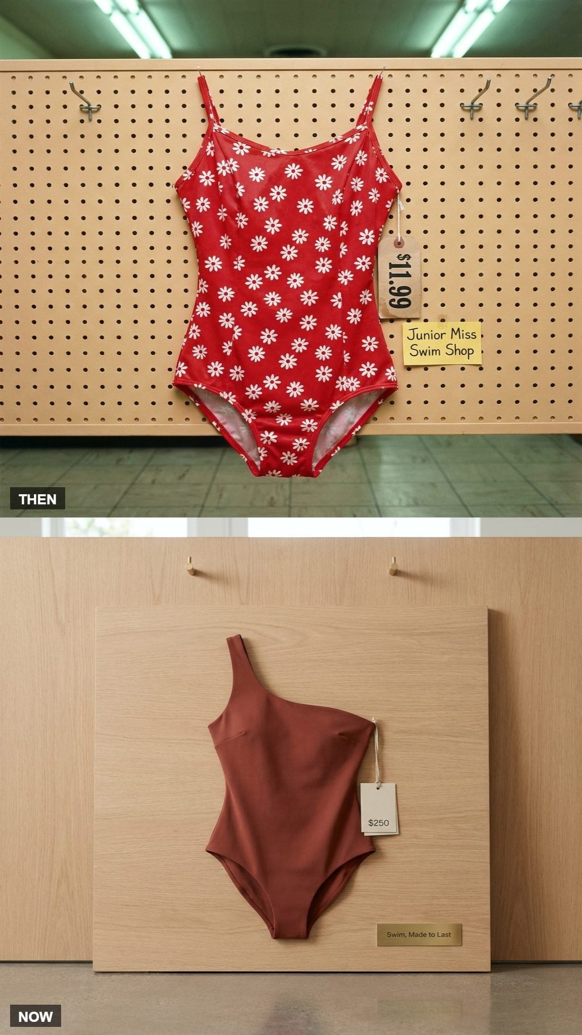 The Swimsuit Price: Twelve Dollars vs. Two Hundred and Fifty