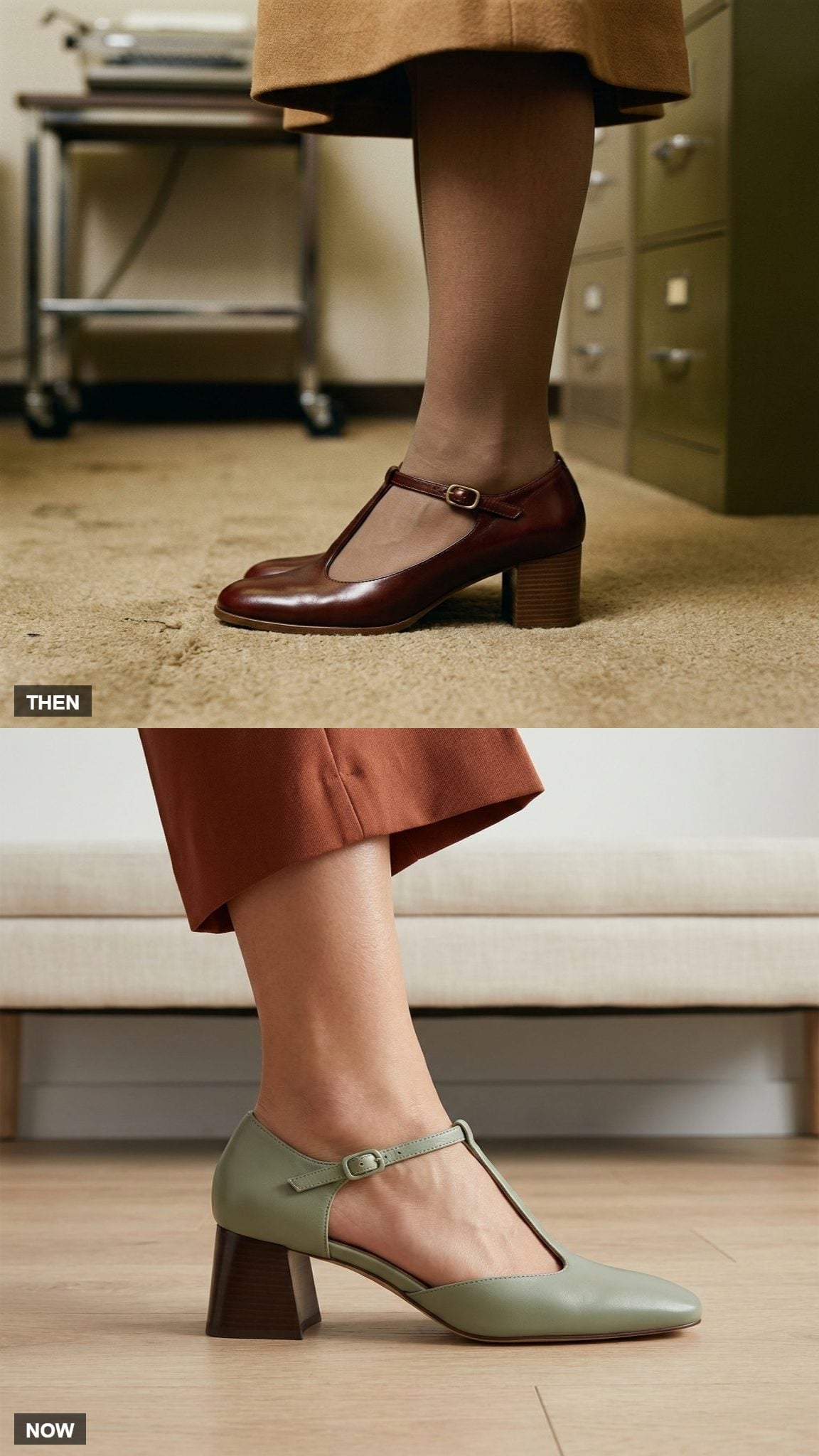 The T-Strap Heel That Ran Every Office