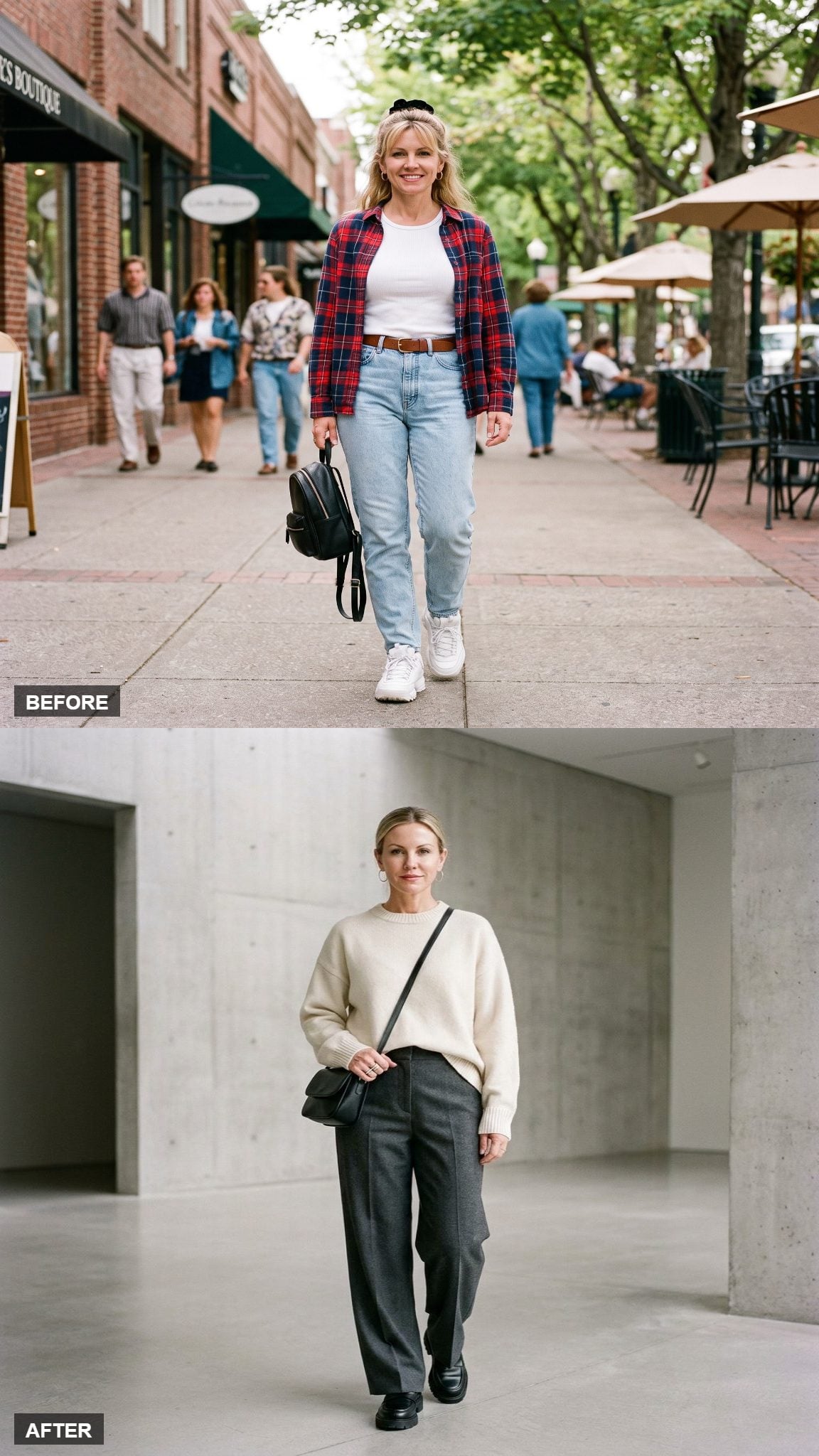 Tokyo Minimalist in Charcoal and Bone