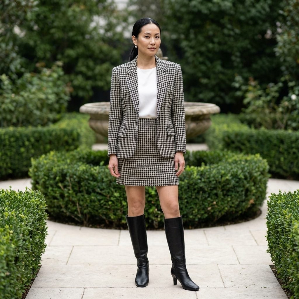 Turn It Into a Matching Set with a Skirt Cut from the Same Fabric