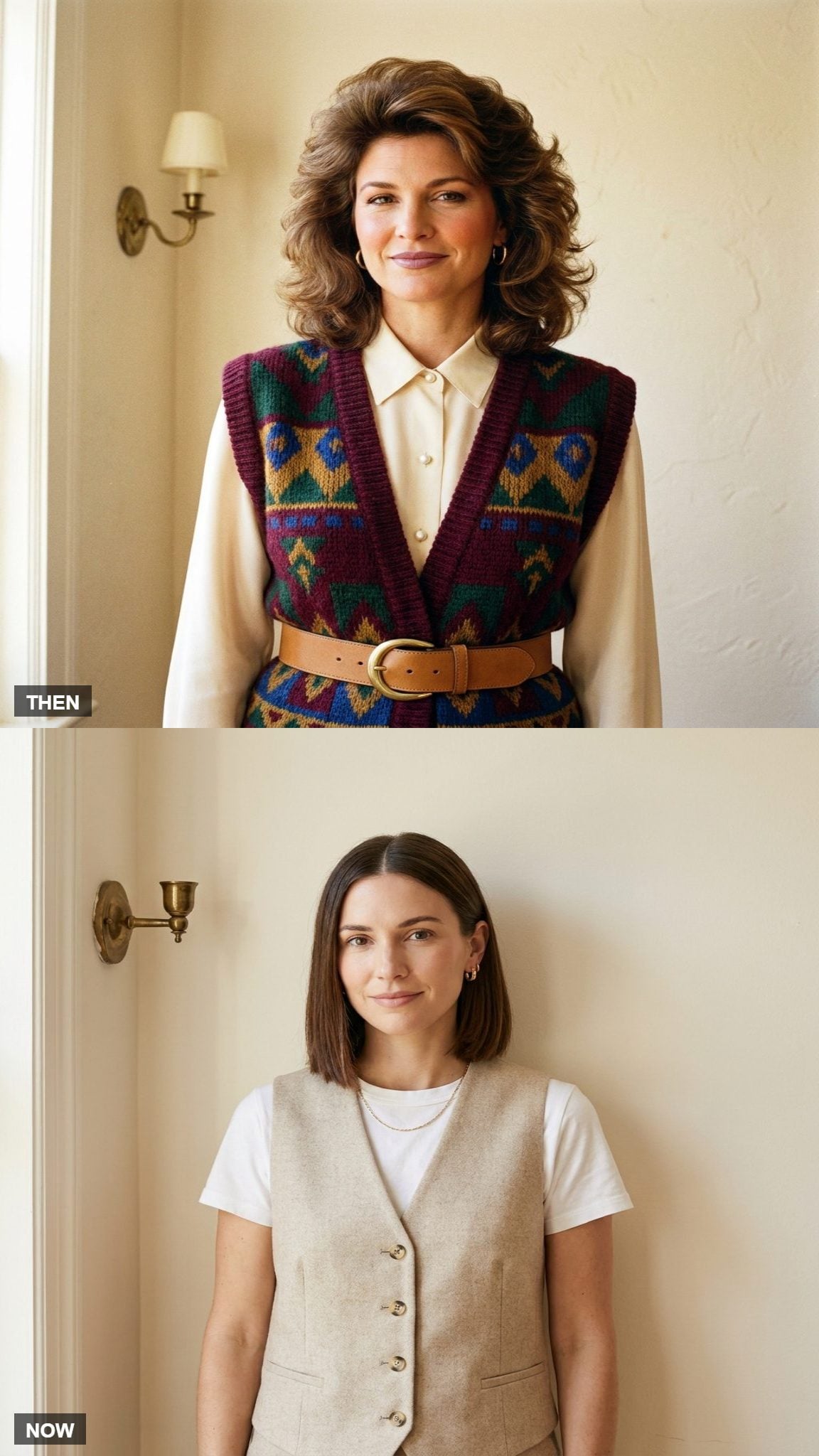The Vest Was a Whole Outfit Layer, Not a Costume Department Afterthought