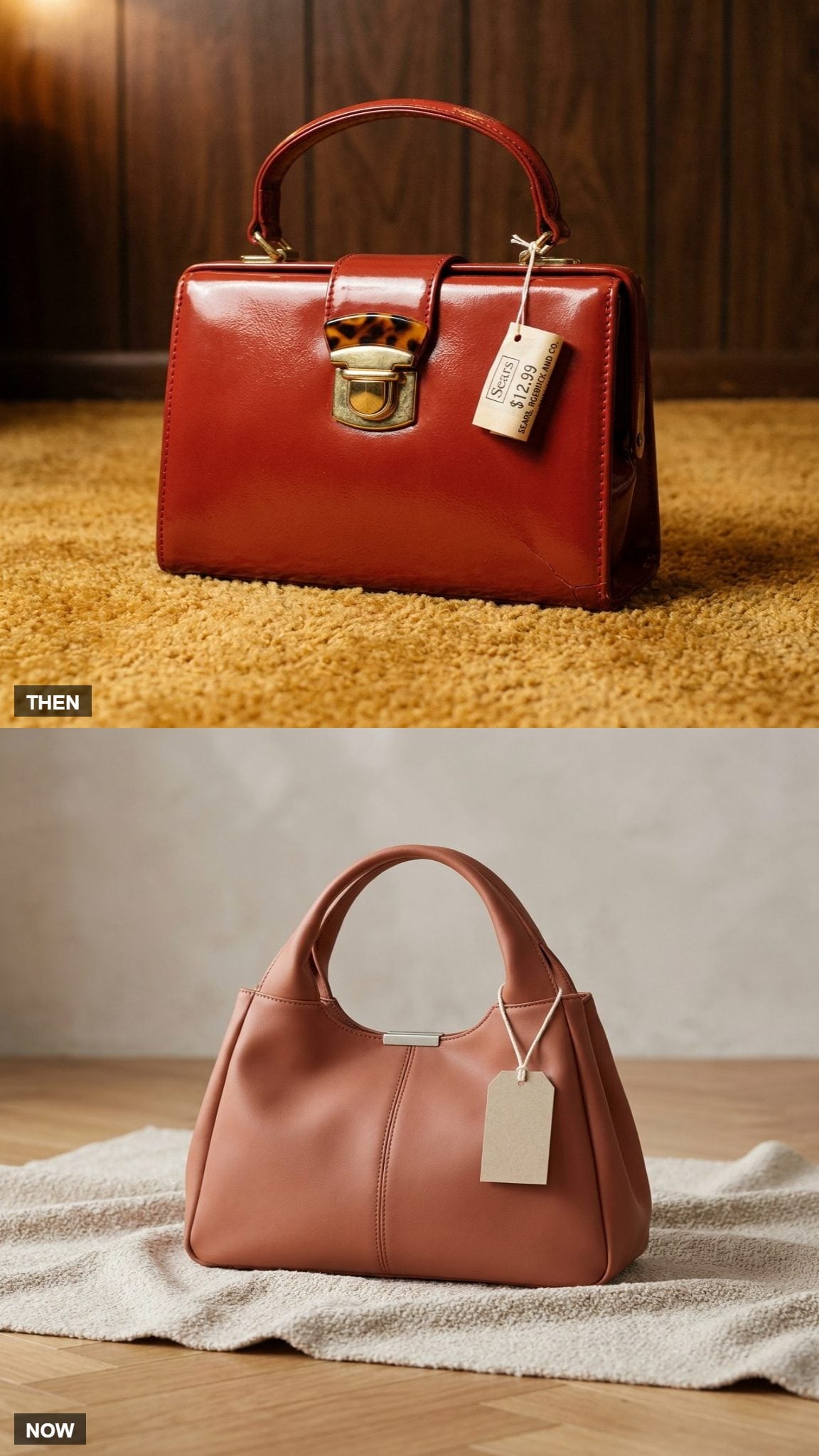 The Vinyl Handbag That Pretended to Be Leather and Fooled Nobody