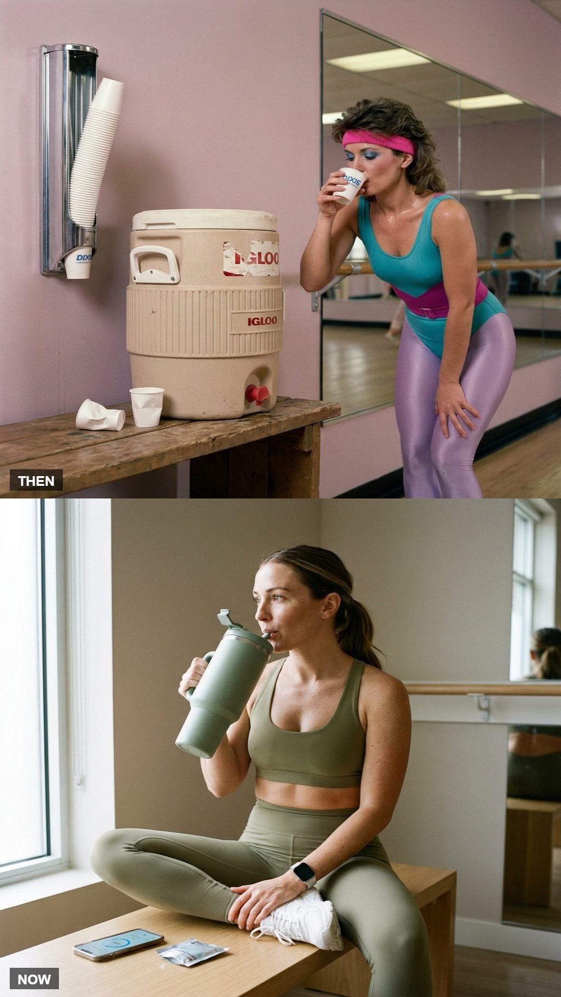 The Water Bottle Situation Was a Dixie Cup by the Cooler