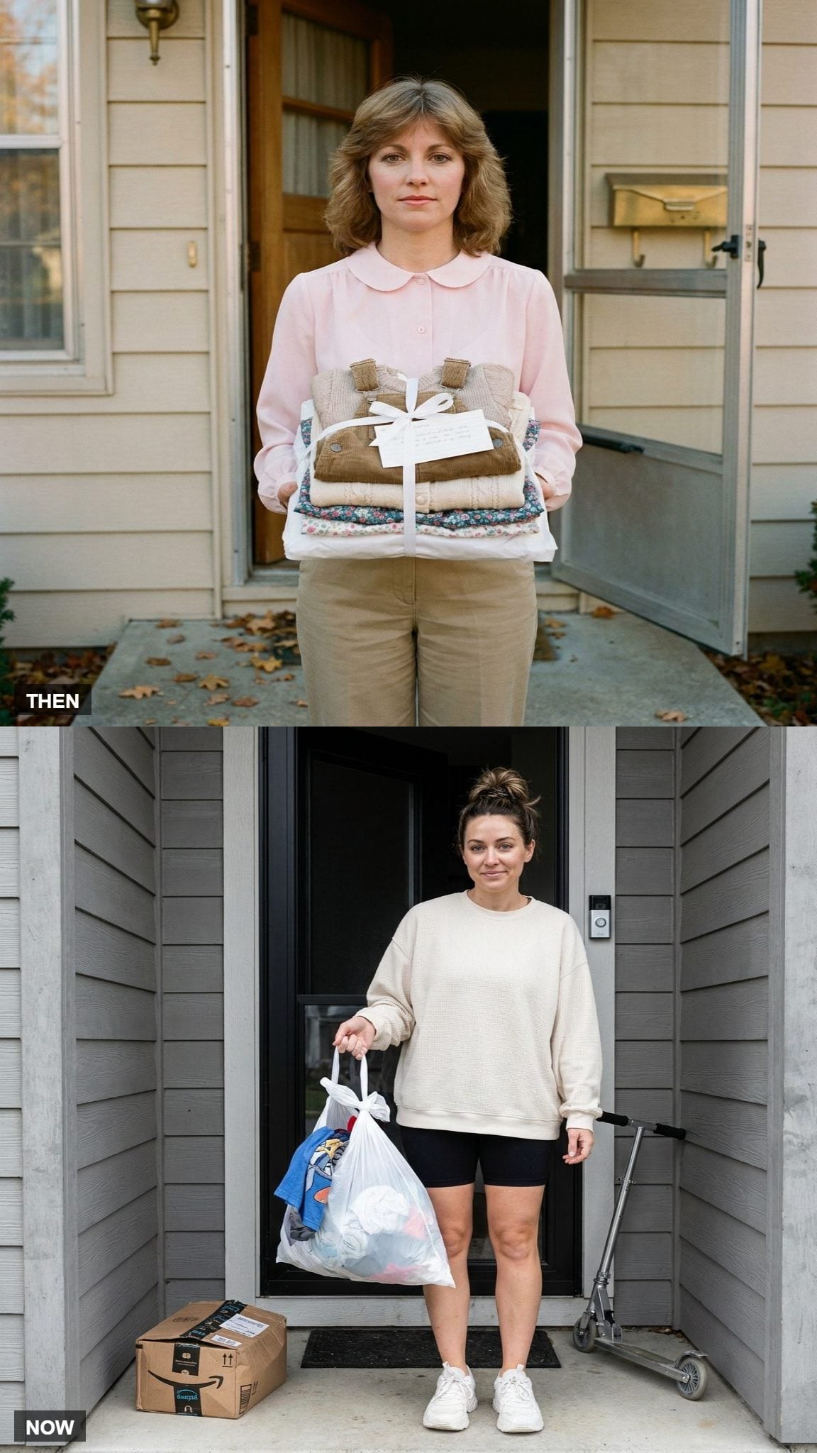 The Way You Handle Hand-Me-Downs, Folded Neatly or Dumped in a Bag, Is Entirely a Class Signal
