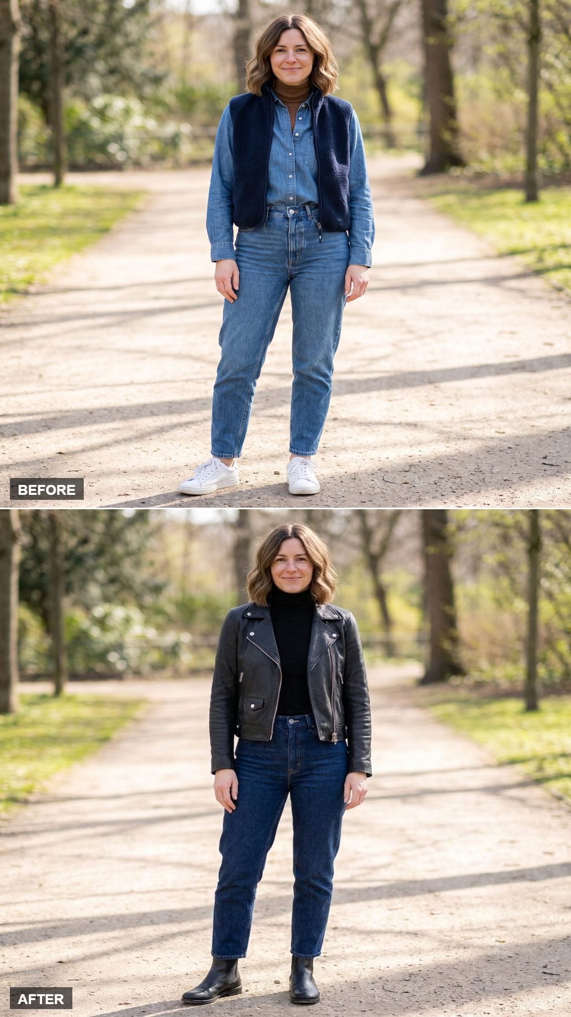 Weekend in a Black Turtleneck and Real Denim