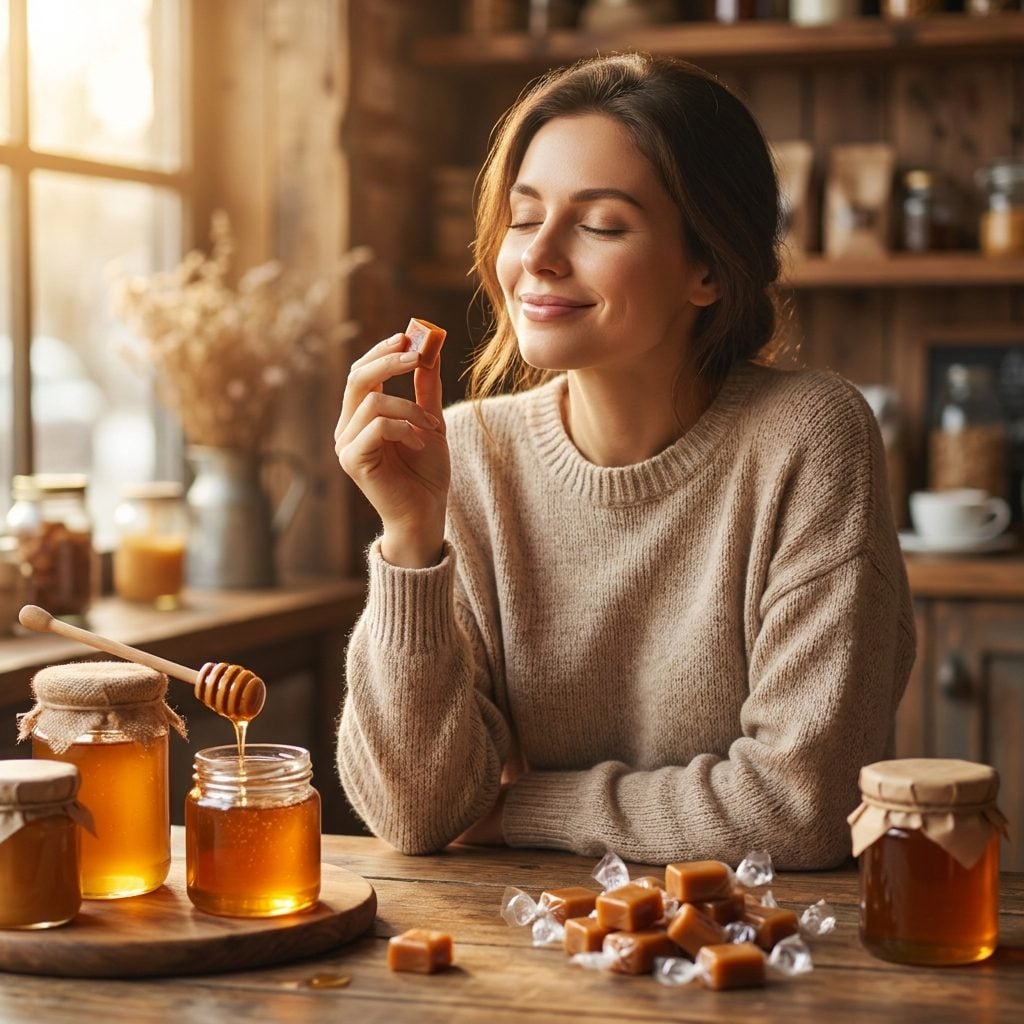 Gourmand perfume, pleasure, and the return ticket it sells