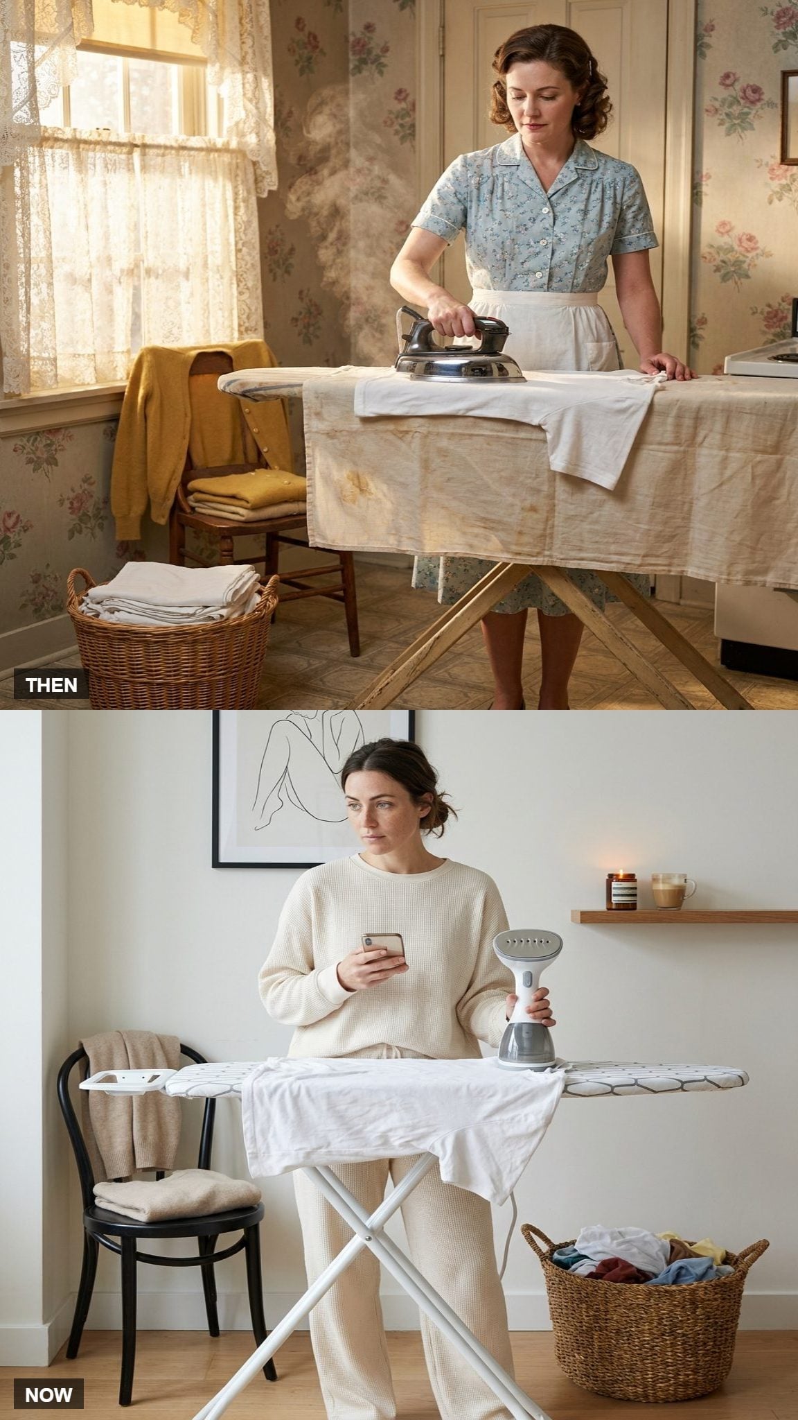 Whether You Iron Something Nobody Will See Under a Sweater
