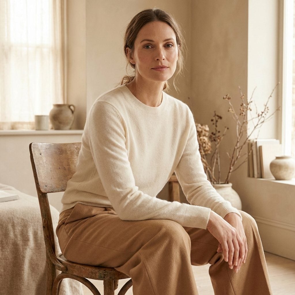 Why the Quietest Outfit in Her Closet Might Be the Most Powerful