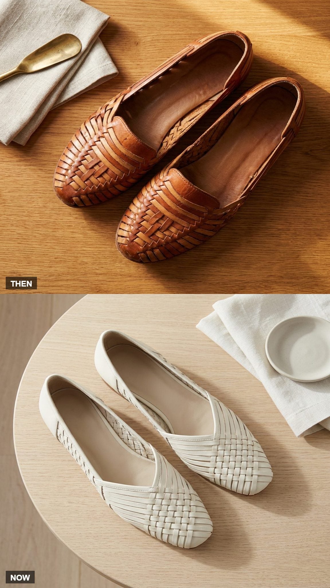 The Woven Leather Flat: Artisan Craft Before 'Artisan' Was a Marketing Word