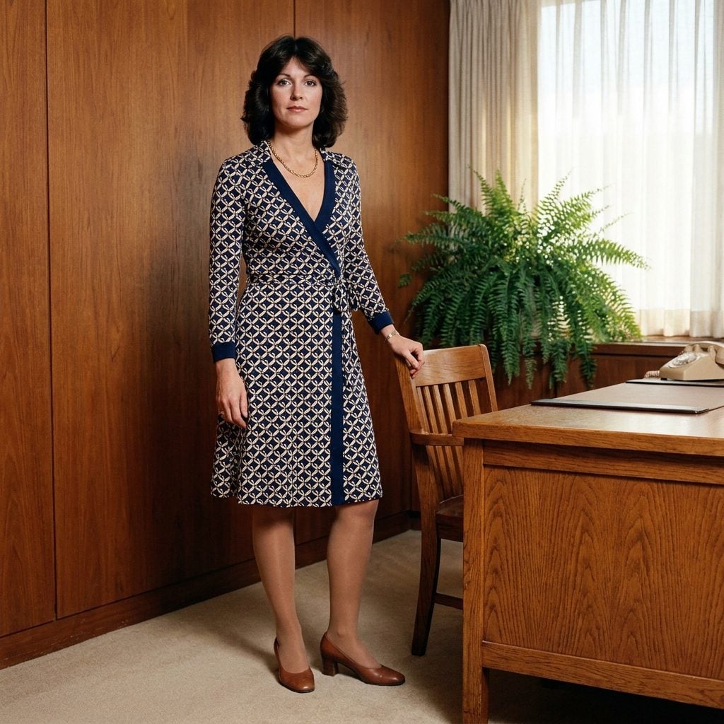 The Wrap Dress That Changed the Working Woman's Closet