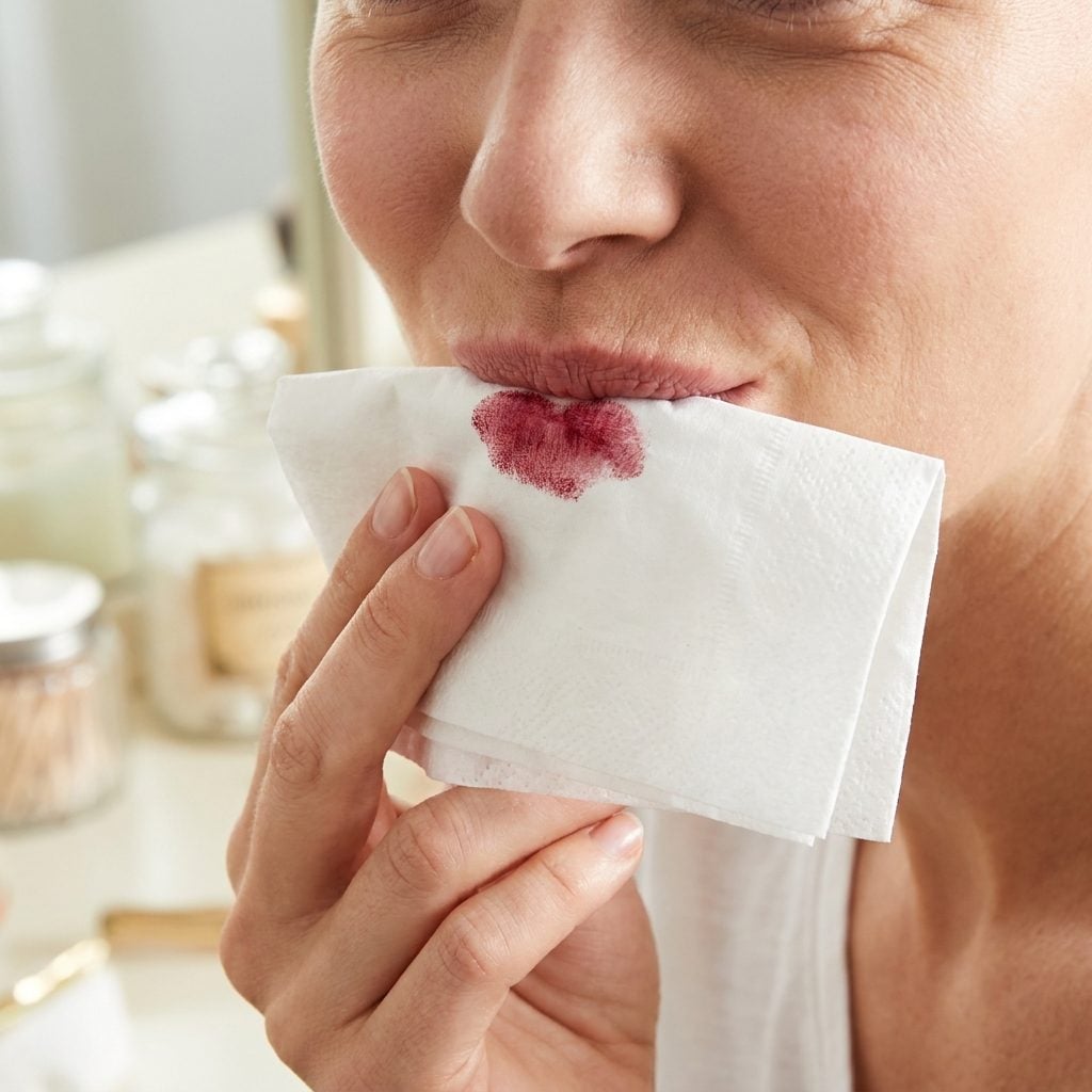 You Blot Your Lipstick on a Tissue and Feel Old-School About It