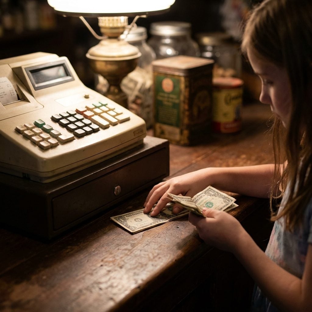 You Counted Out Bills at the Register Like You'd Earned Every Last One (Because You Had)