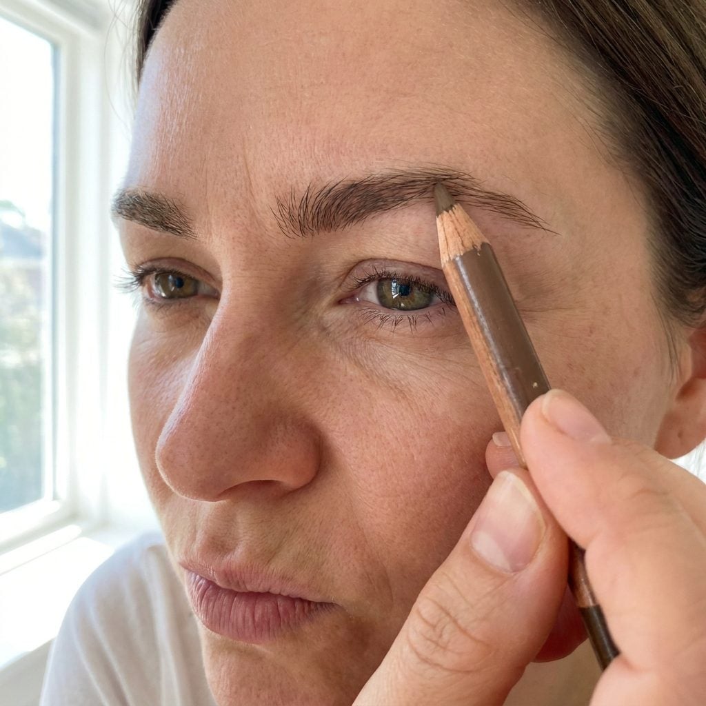 You Fill In Your Brows Like You're Signing Your Name