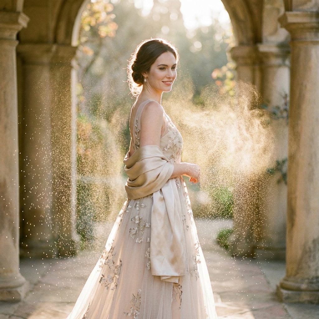 You Spray Perfume Into the Air and Walk Through It Like She Taught You