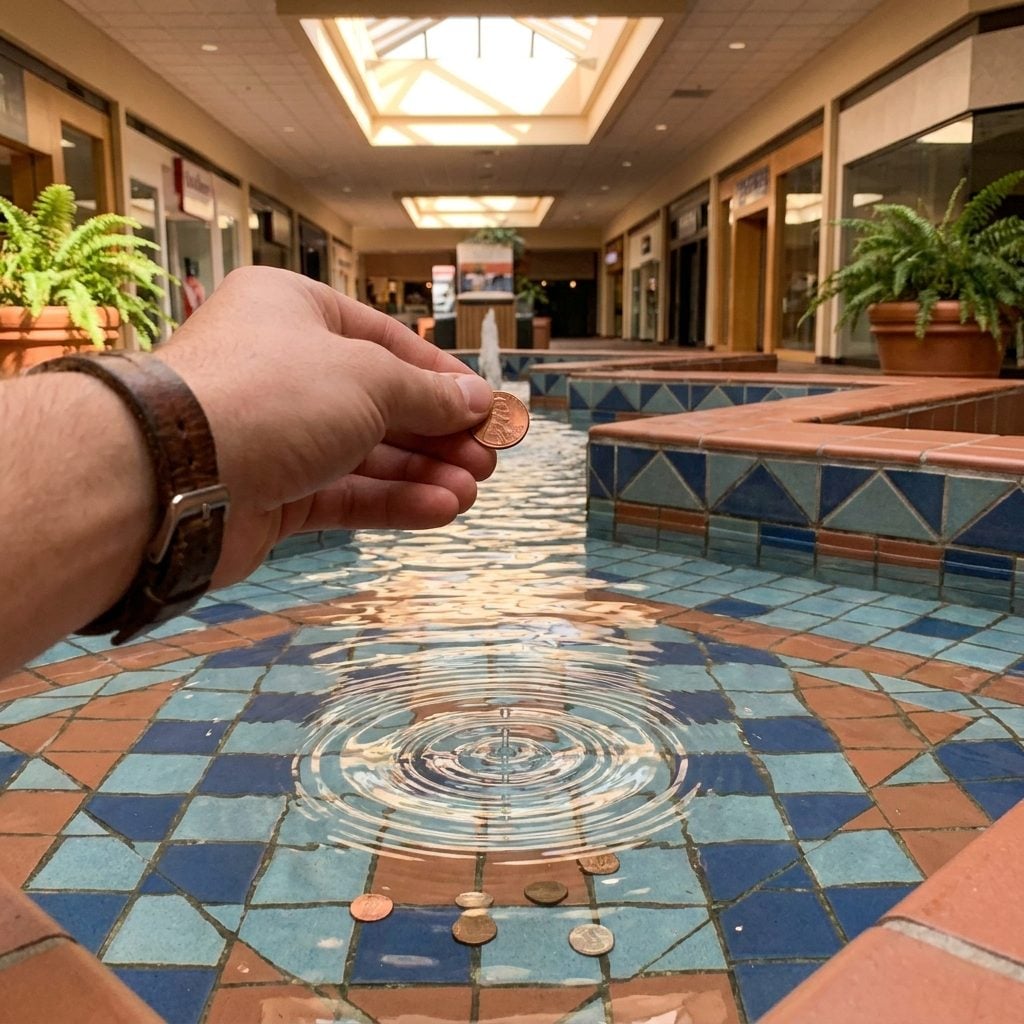 You Threw a Penny in the Mall Fountain and Meant It