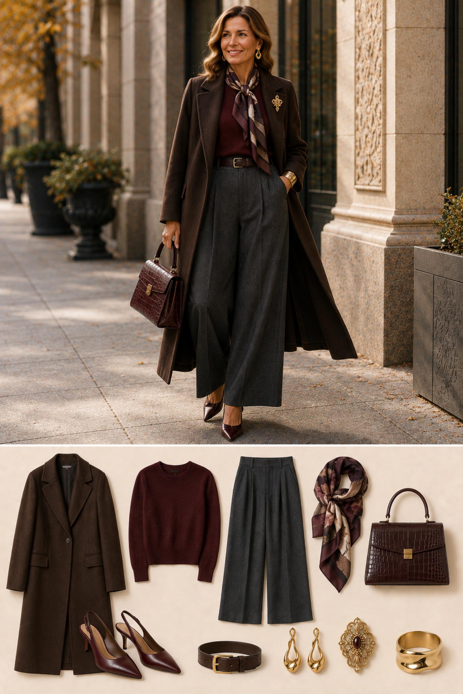 Definitive Fall 2026 Look — Fall 2026 outfit moodboard for women 45+