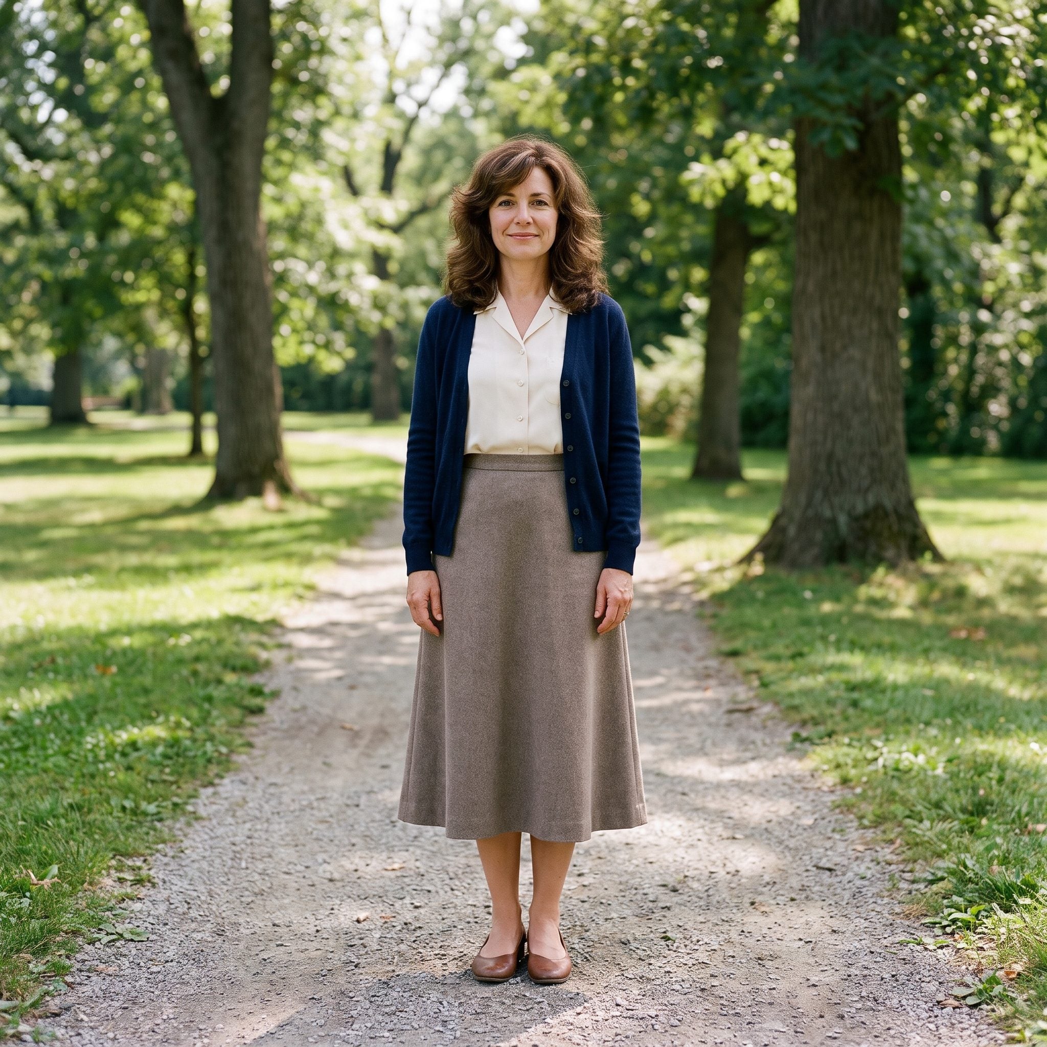 28 Ways to Wear a Midi Skirt After 45 This Fall Without Looking Matronly - Before
