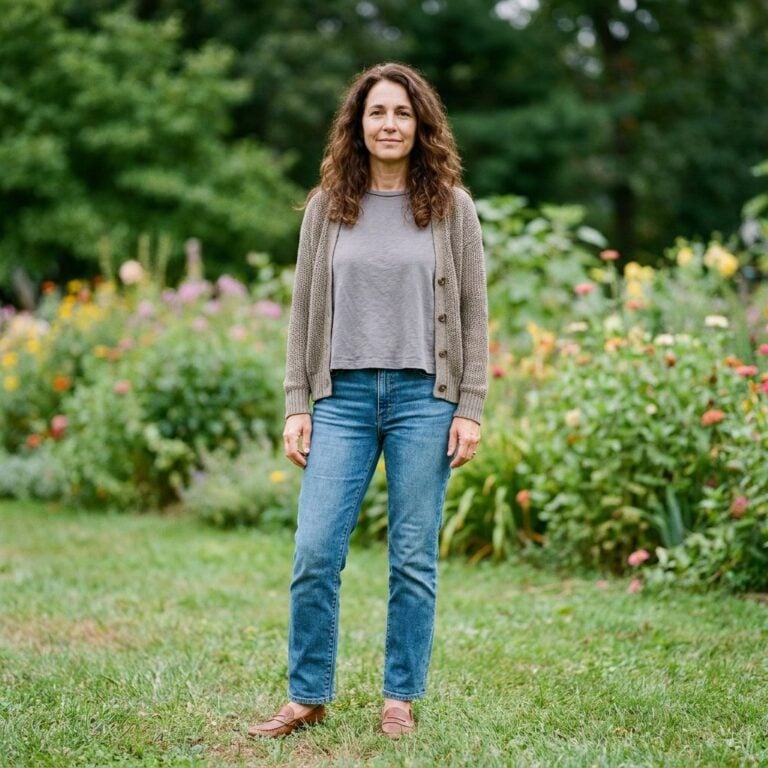 28 Ways to Wear Straight-Leg Jeans After 50 This Fall Without Looking Frumpy — Before