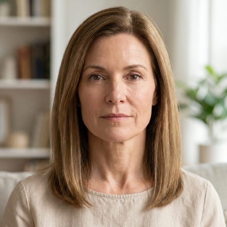 29 Ways This 54-Year-Old Woman Used Layers Around Her Face to Make Her Jawline Look Softer — Before & After