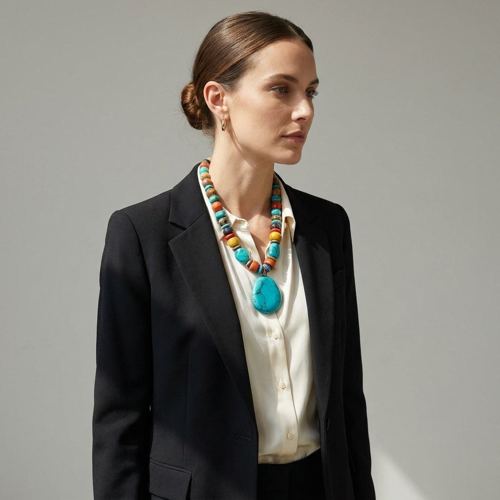 34. Adding One Statement Piece After the Outfit Was Already Finished