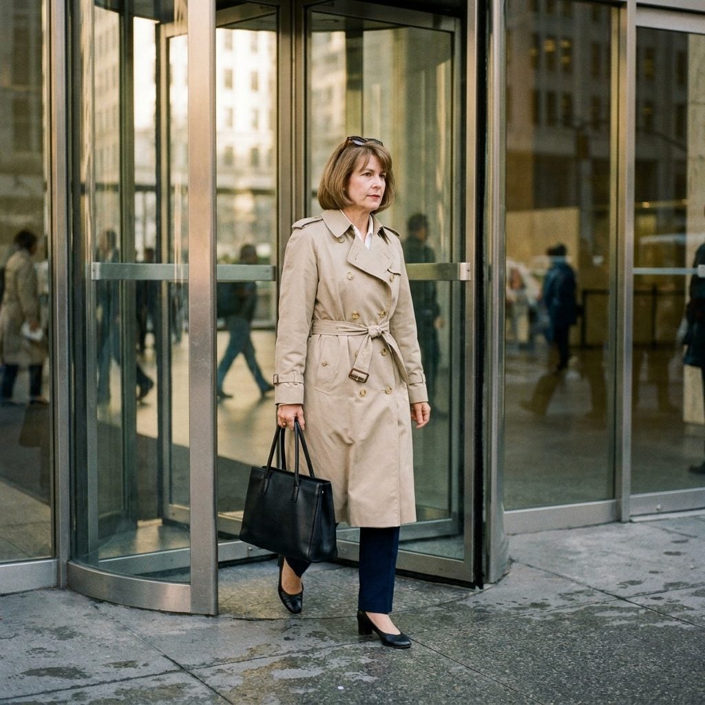 The Trench Coat Belted, Never Buckled