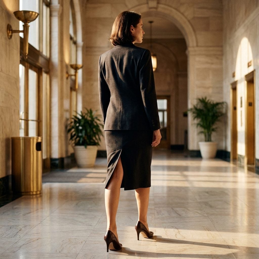 4. A Skirt With a Visible Walking Slit, Washington, D.C., 1985