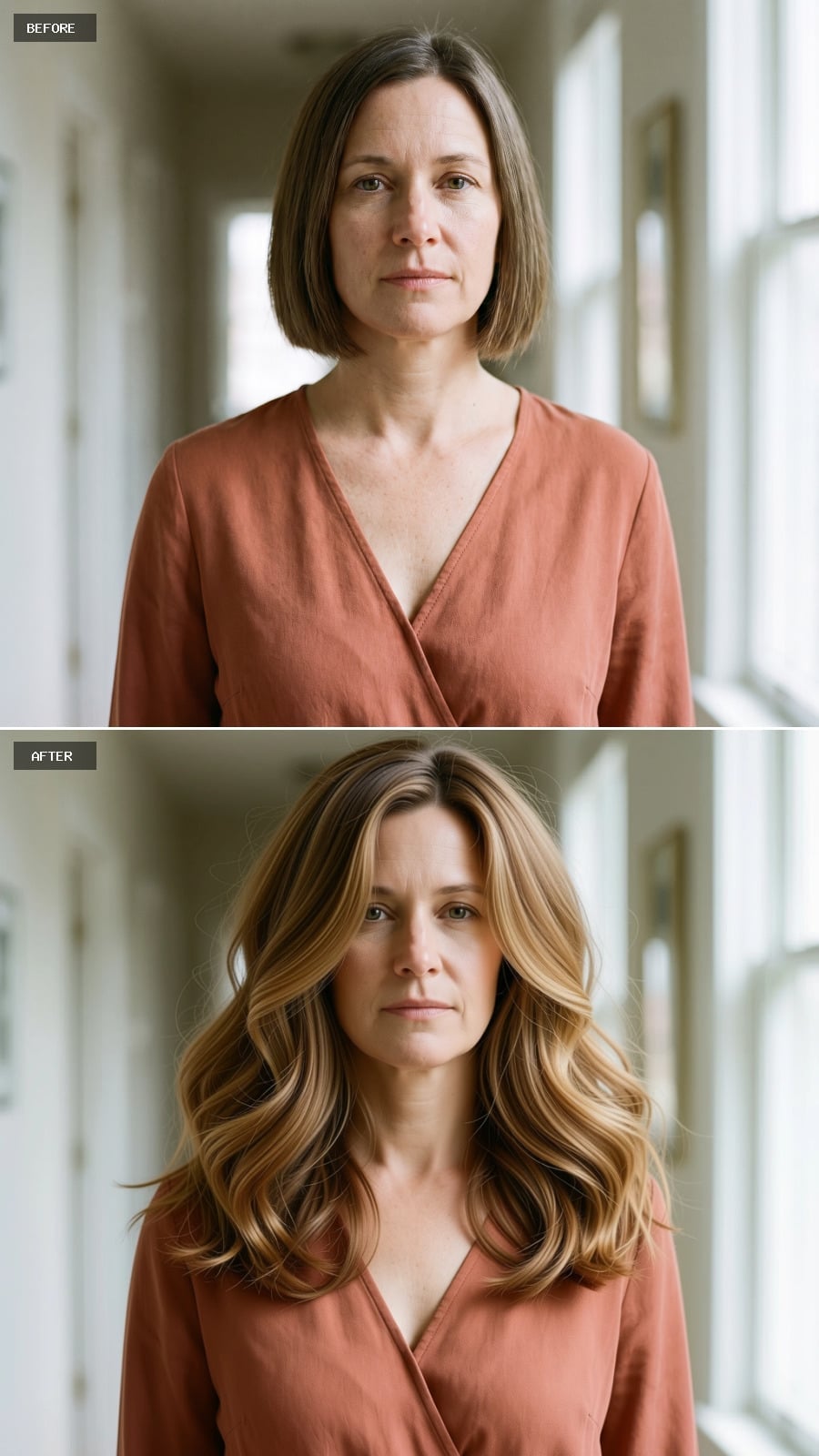 Balayage Lengths and Waves That Finally Give the Rust Top a Real Conversation Partner