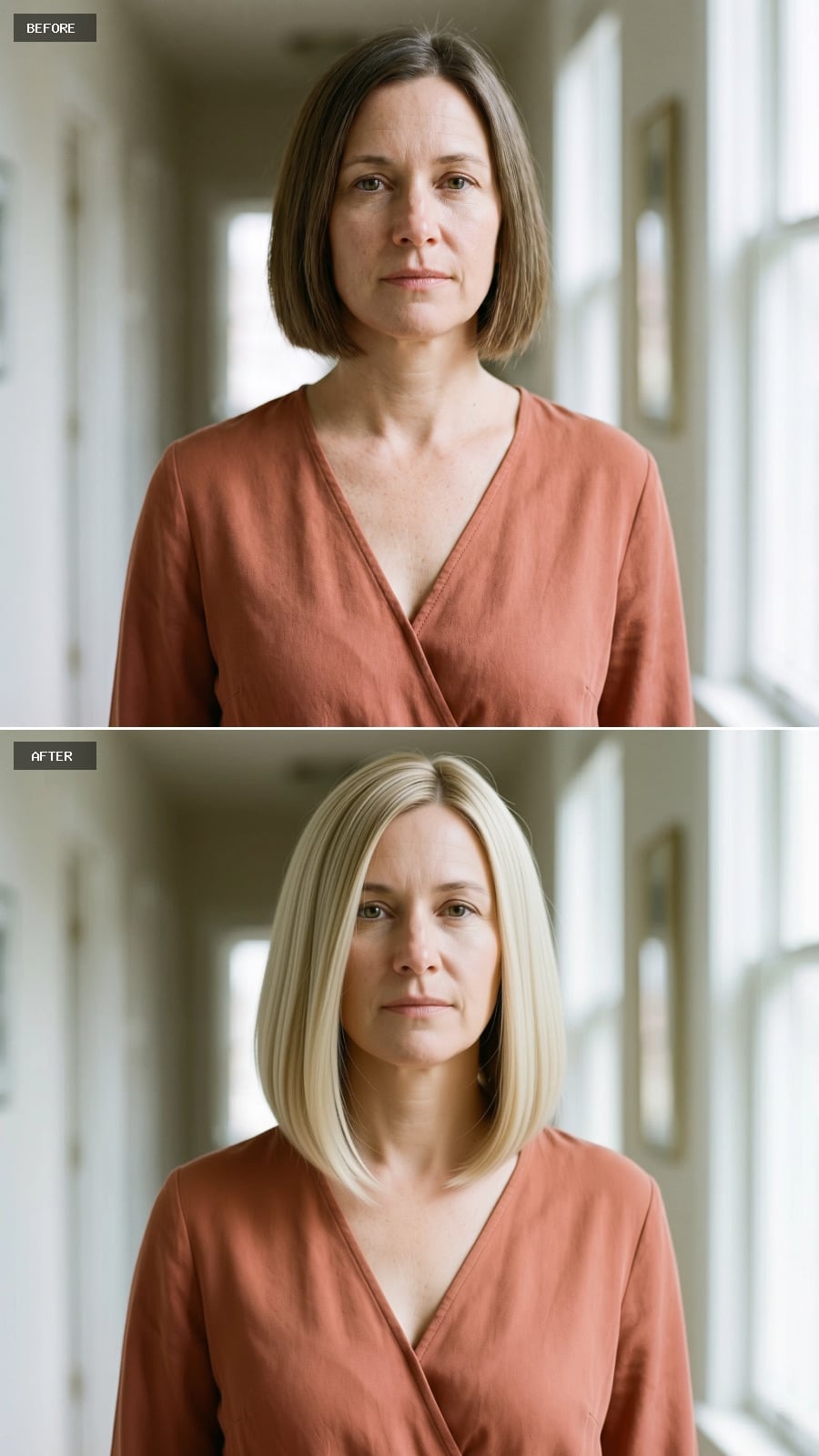 Blonde That Actually Reads as a Color Decision, Not a Default