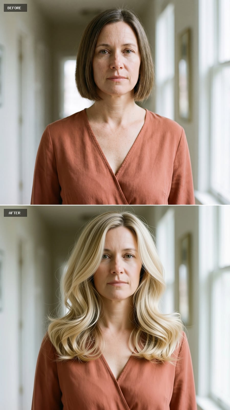Wavy Blonde Lengths That Actually Have a Color Strategy Behind Them