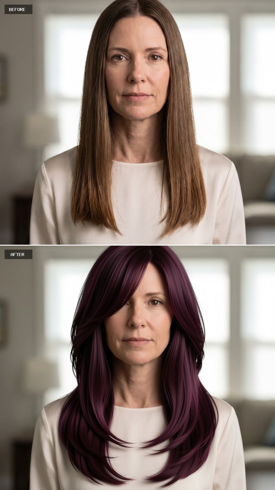 Purple So Dark It Takes a Second to Read, and That's the Point
