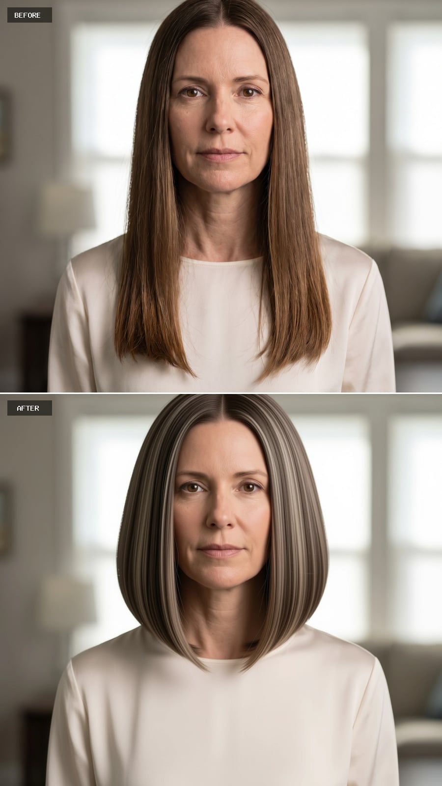 What Gray Highlights Actually Do When the Cut Is This Precise