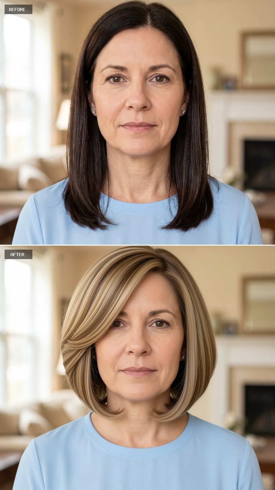 Blonde and Blunt: How a Bob With Dimension Does What a Jawline Can't