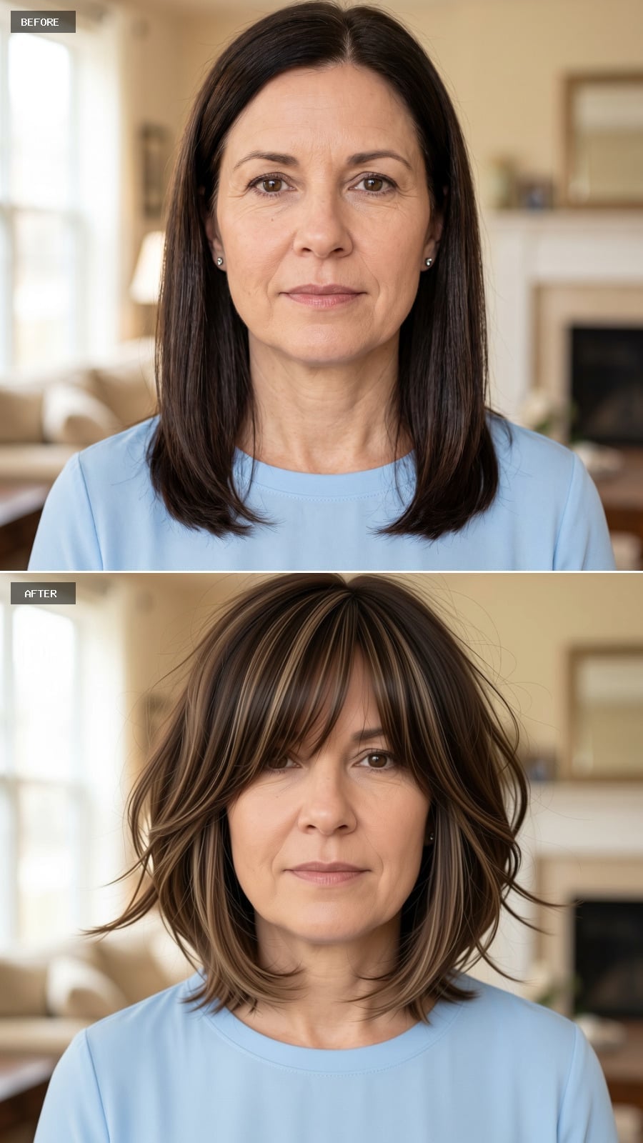 Fringe Changes the Math: How Bangs Redirect a Soft Jawline Without Cutting It Short