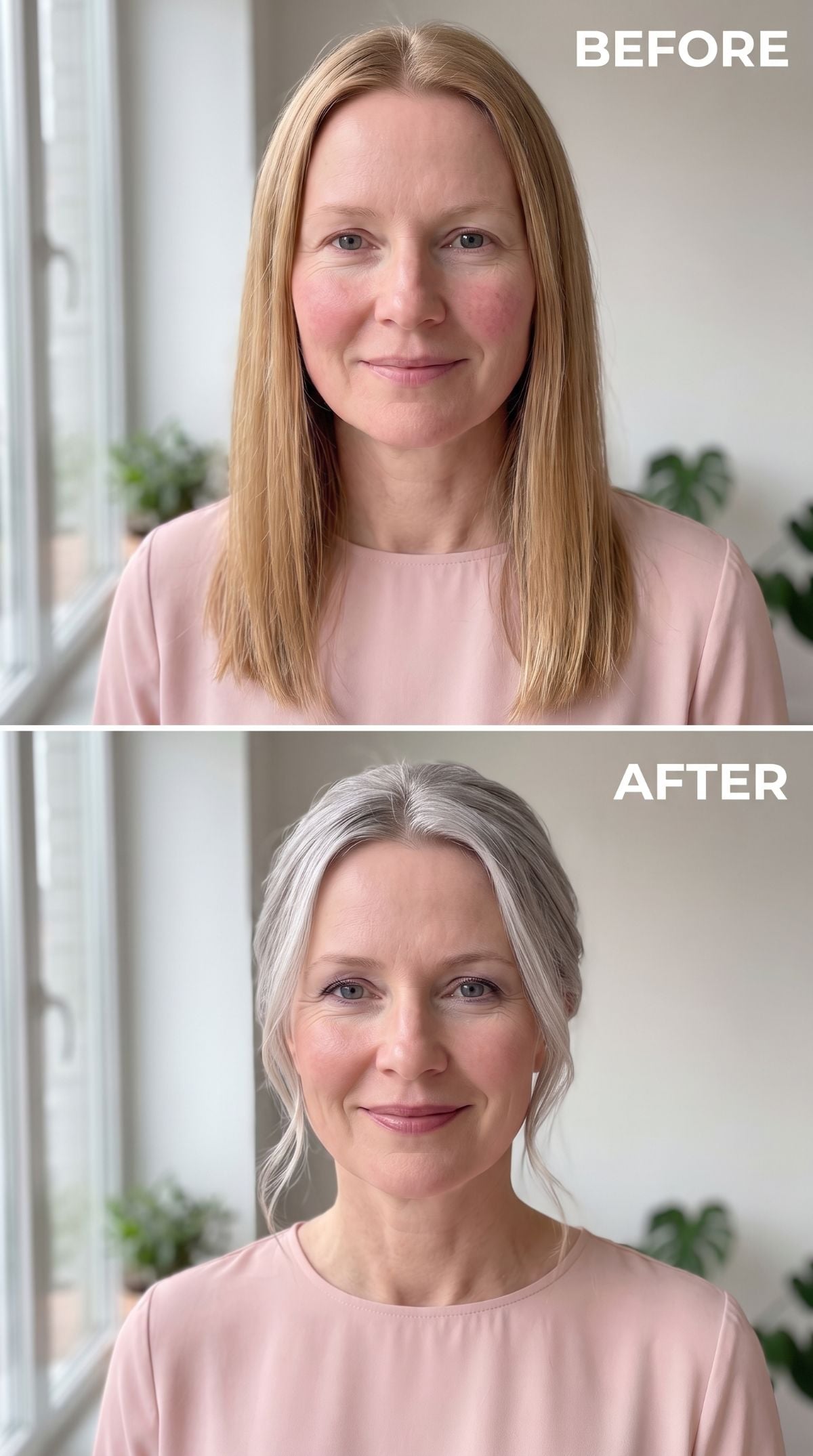 Blonde and Down Was Flattening Everything. Silver and Pinned Up Fixed It.