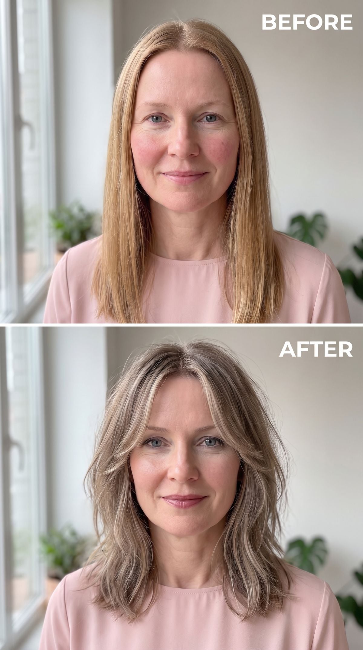 Wavy, Ashy, and Shorter Fixed What Years of Blonde and Straight Never Could