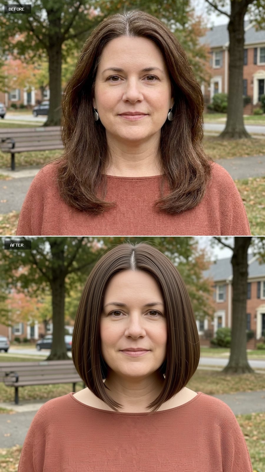 Sleek Bob, Straight Lines, and a Face That Finally Has Structure