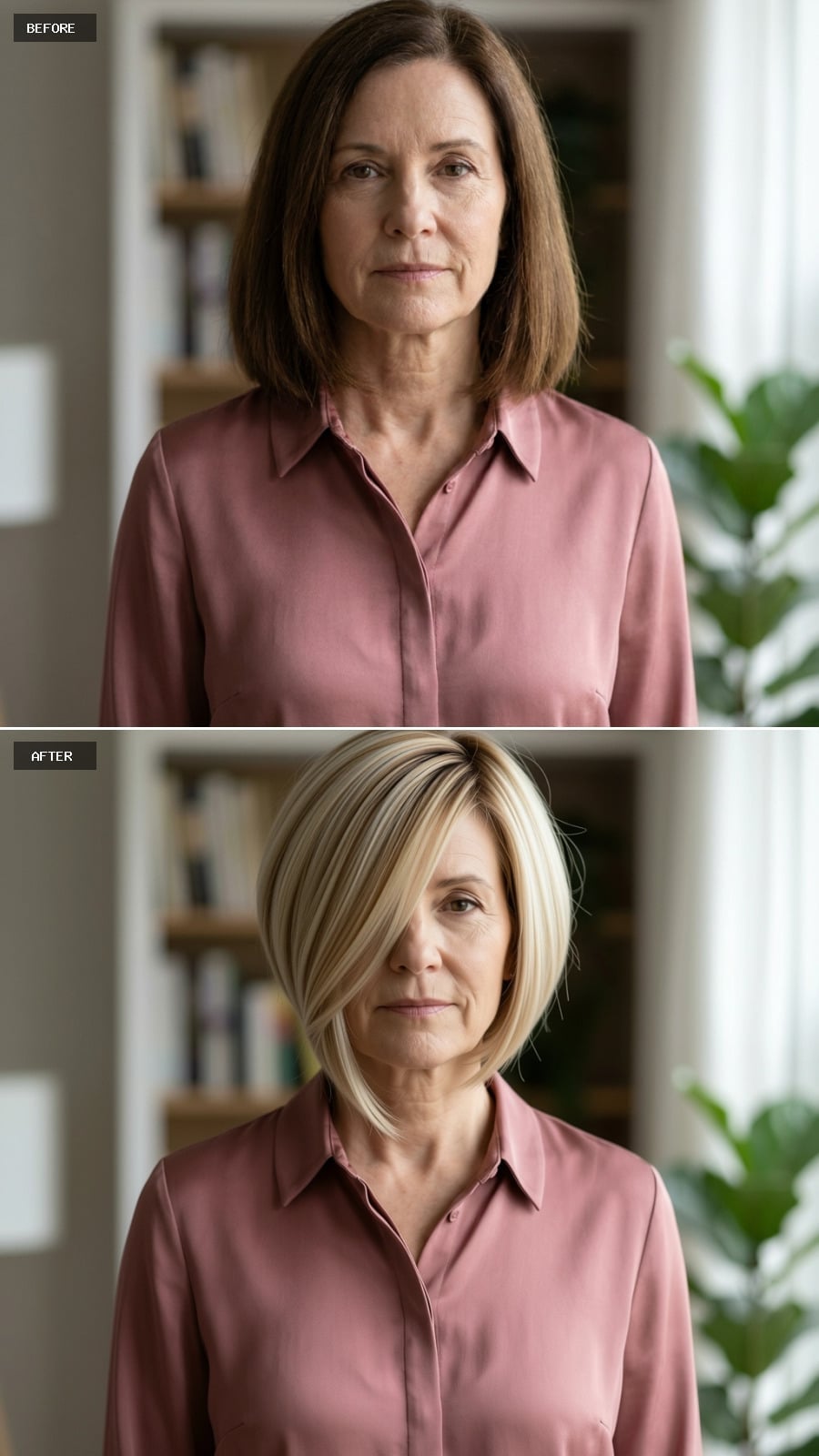 Blonde, Bob-Cut, and Angled Just Enough to Change Everything