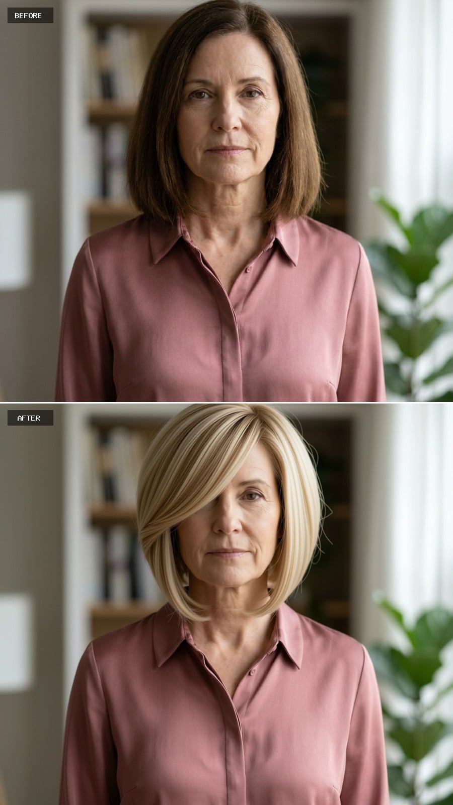 Blonde, Bob-Cut, and Angled Just Sharply Enough to Change the Whole Conversation