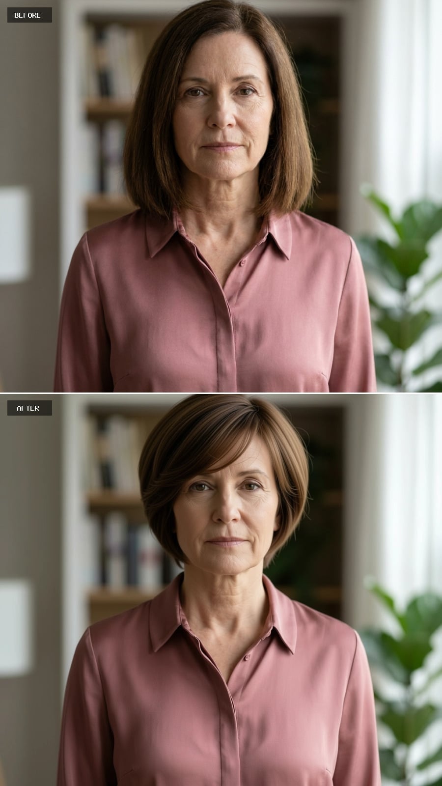 Brunette, Bob-Length, and Shaped Close Enough to Mean Something