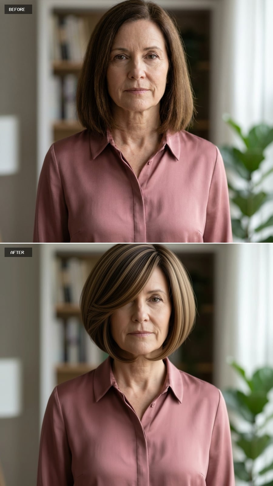 Highlighted Bob, Swept Under, and Carrying Itself With Quiet Authority