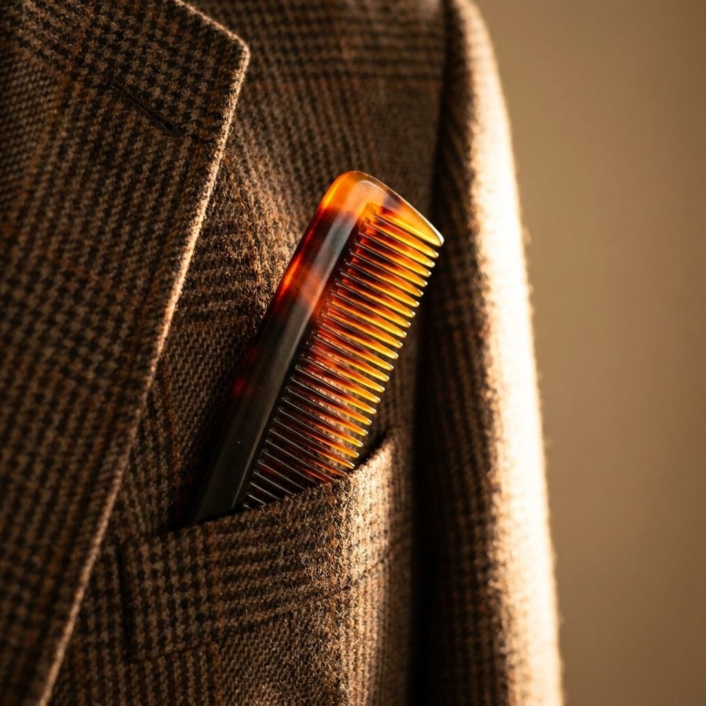 Tortoiseshell pocket comb