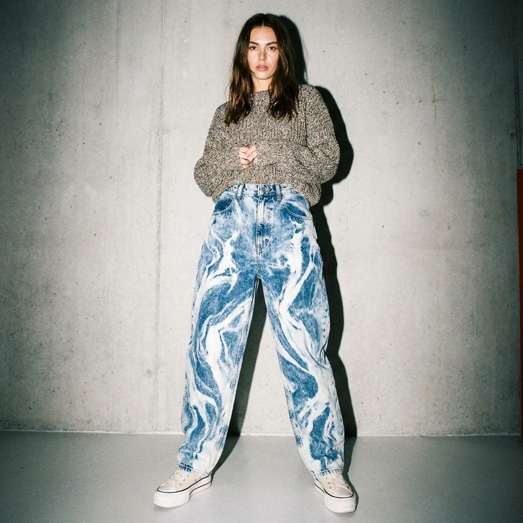 Acid-Wash Jeans