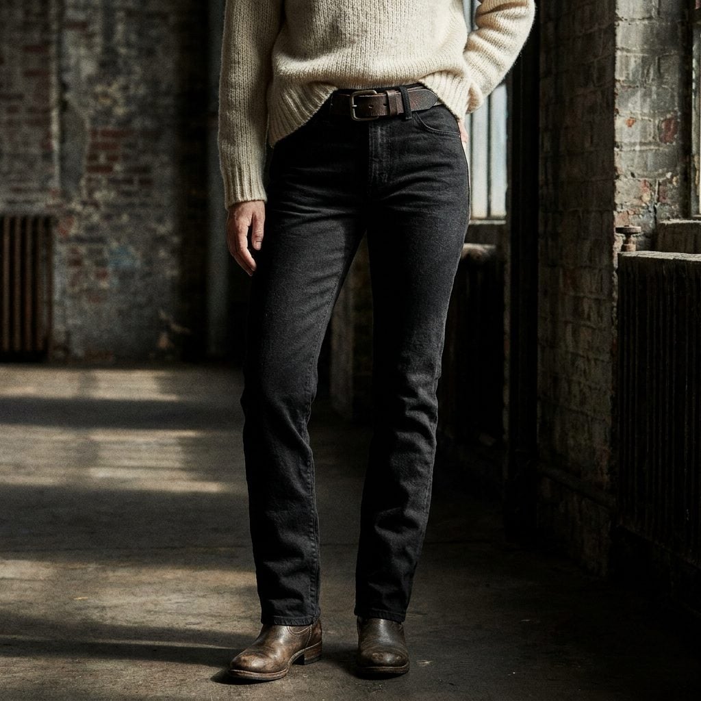 Black Denim Jeans