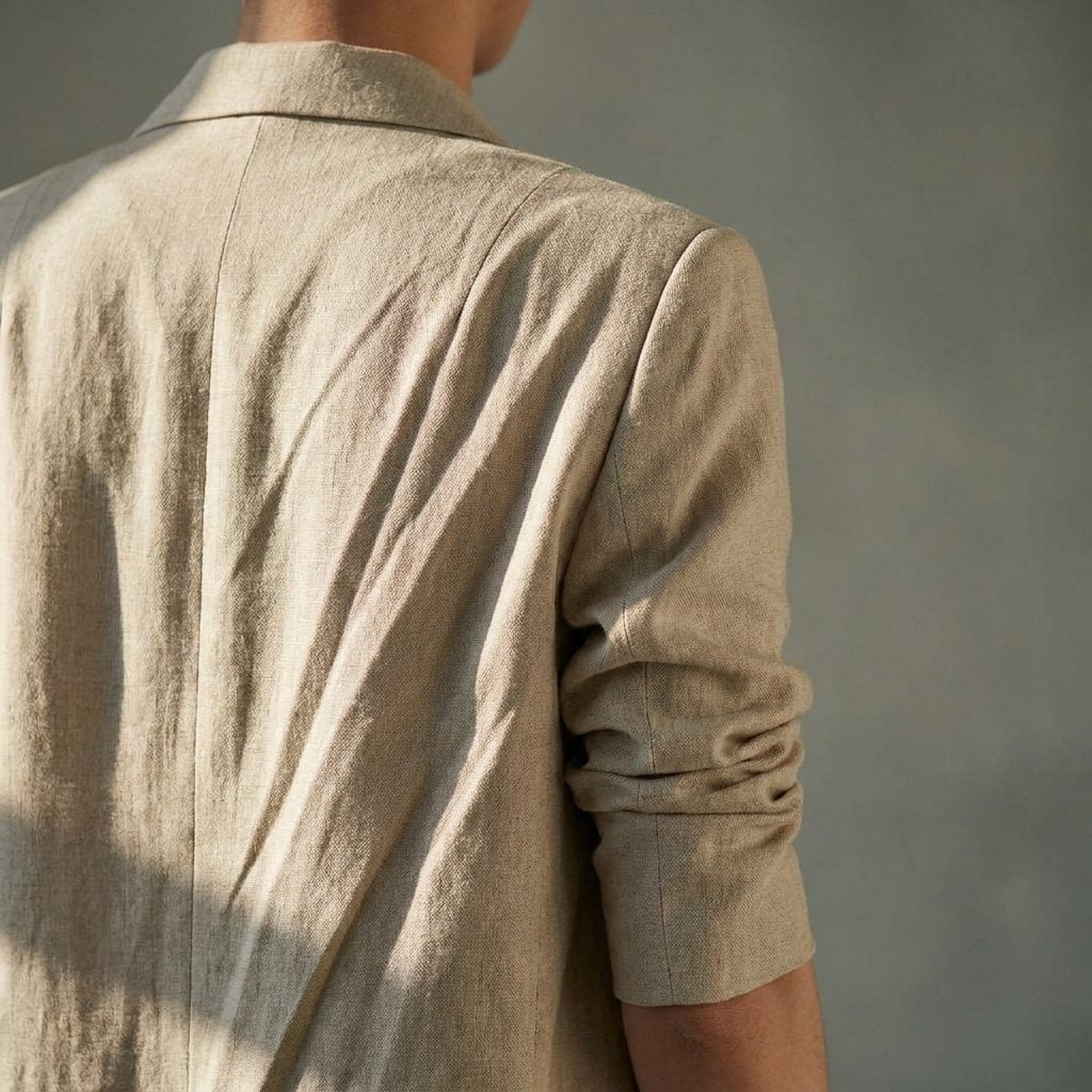 The Blazer That Pulls Across the Shoulders