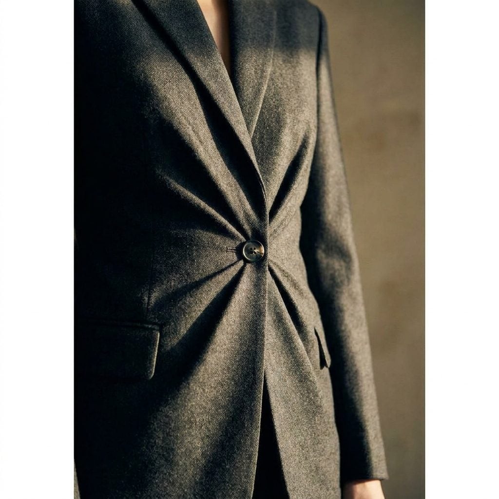 A Blazer That Pulls When Buttoned