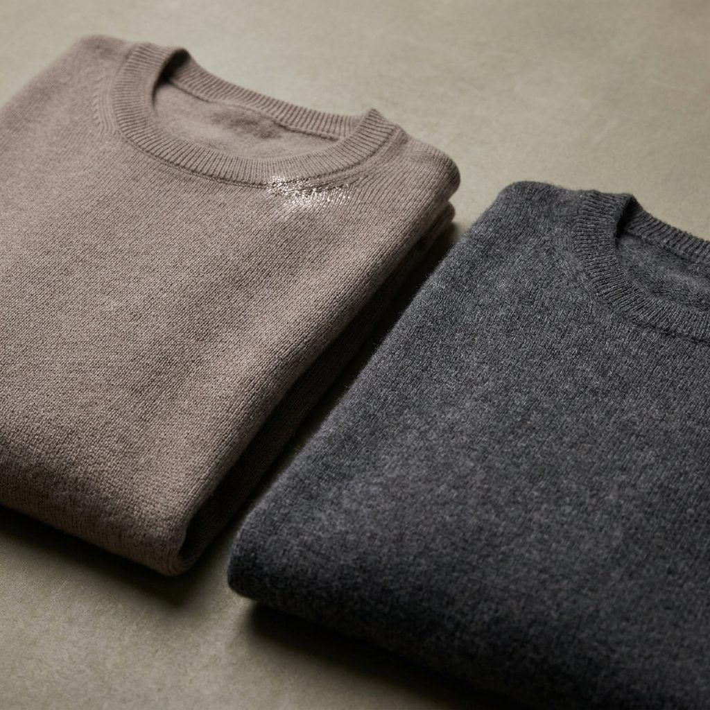 A Cheap-Looking Fabric Trying to Pass as Cashmere