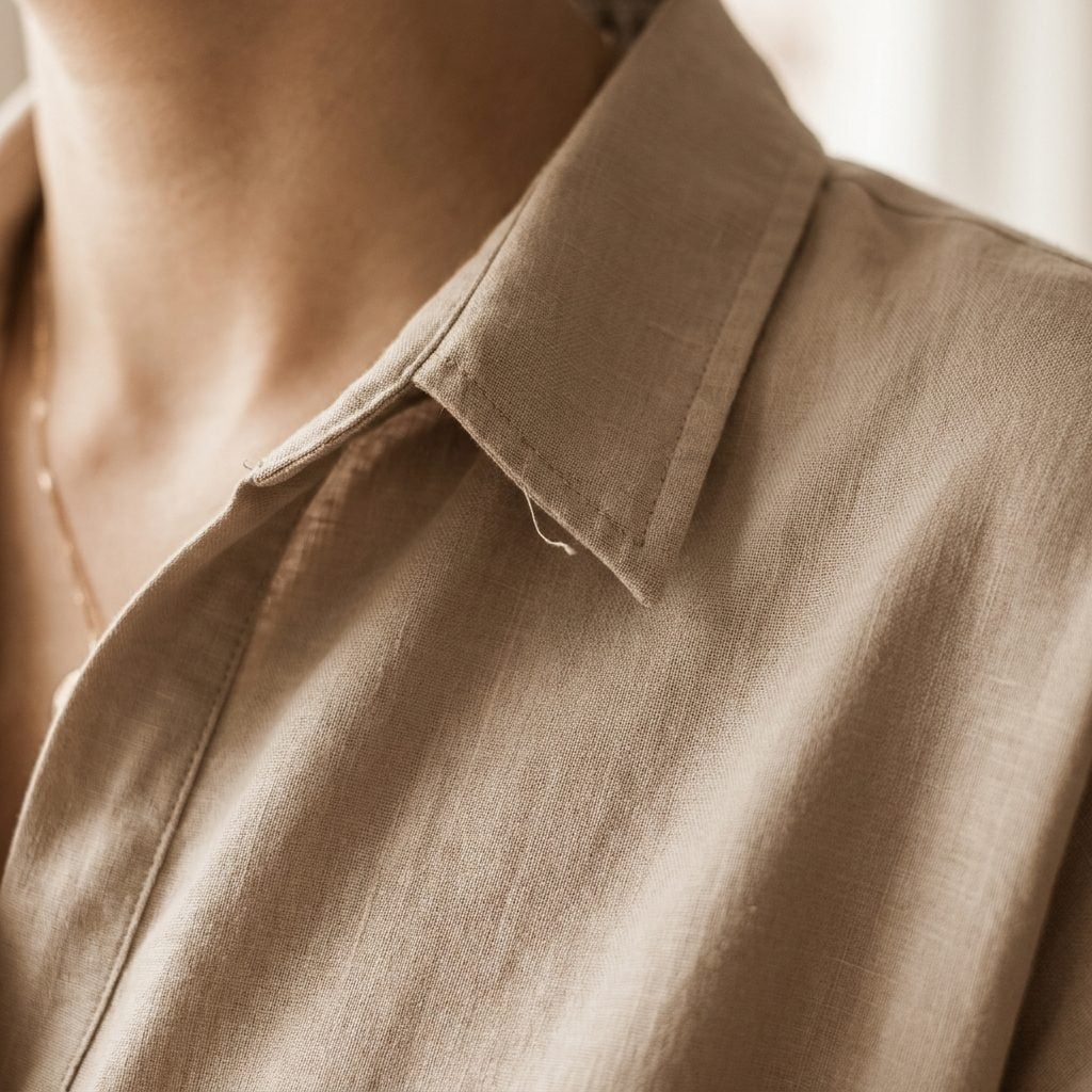 A Collared Shirt With a Limp, Collapsing Collar