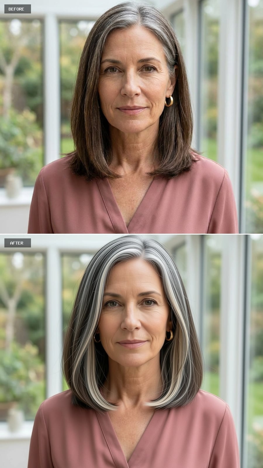 Salt-and-Pepper Gone Sculptural With Chunky Highlights Is Its Own Category