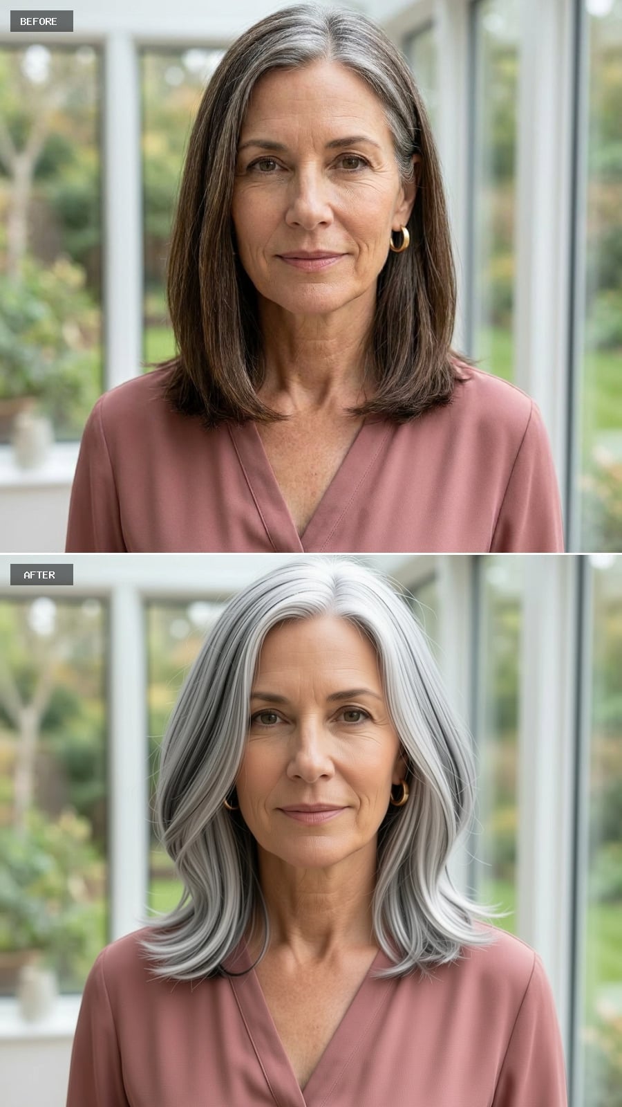 Silver Done With Intention Looks Exactly Like This Transformation